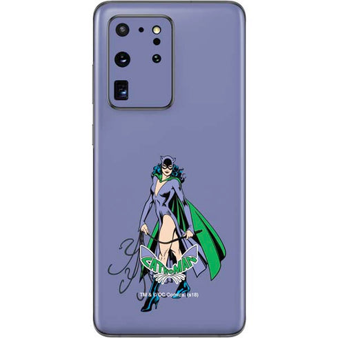 DC Comics Batman Catwoman Classic Art Pose Galaxy S20 Ultra 5G Skin